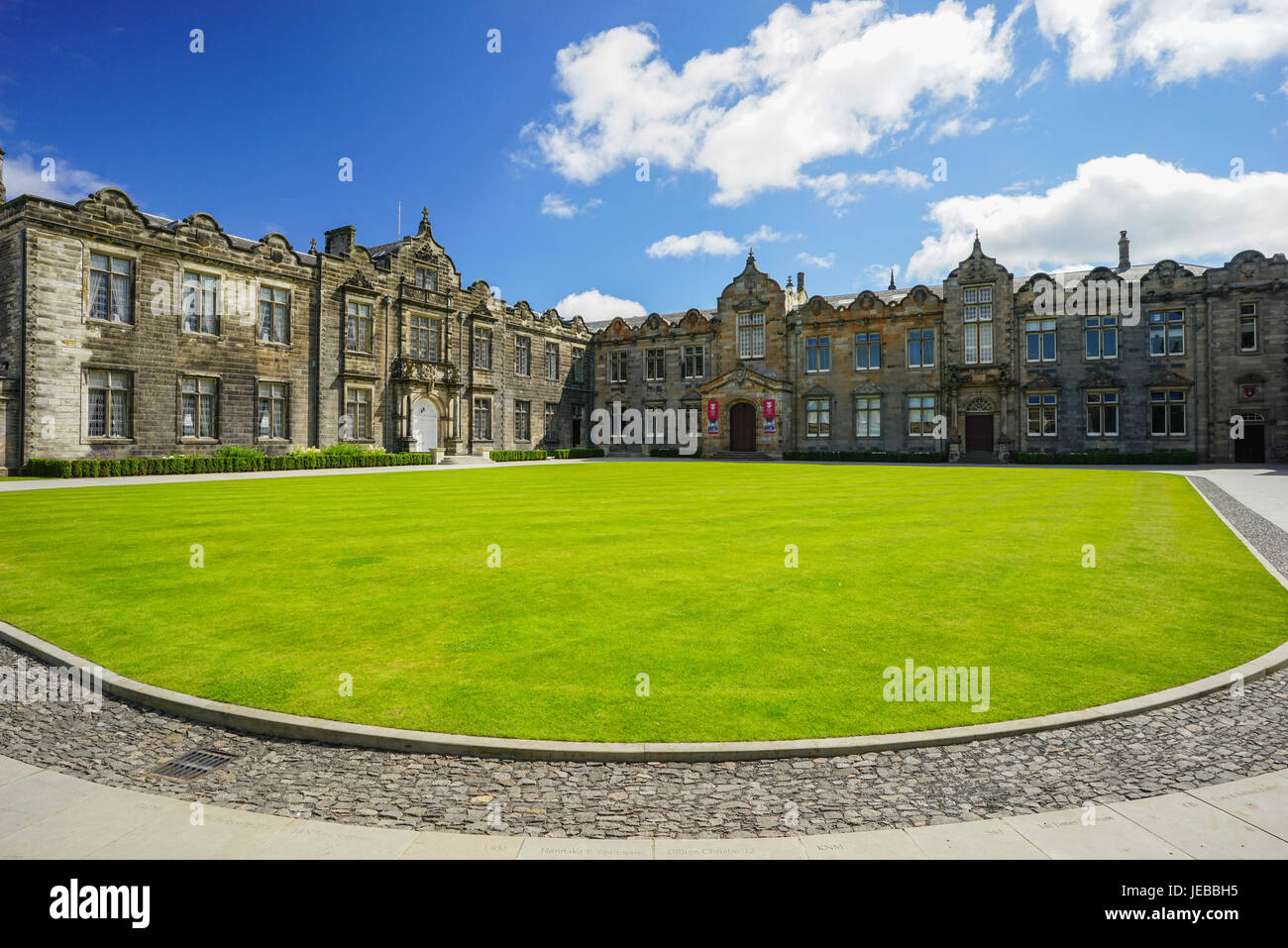 St Andrews University in Scotland.This è la costruzione principale Foto Stock