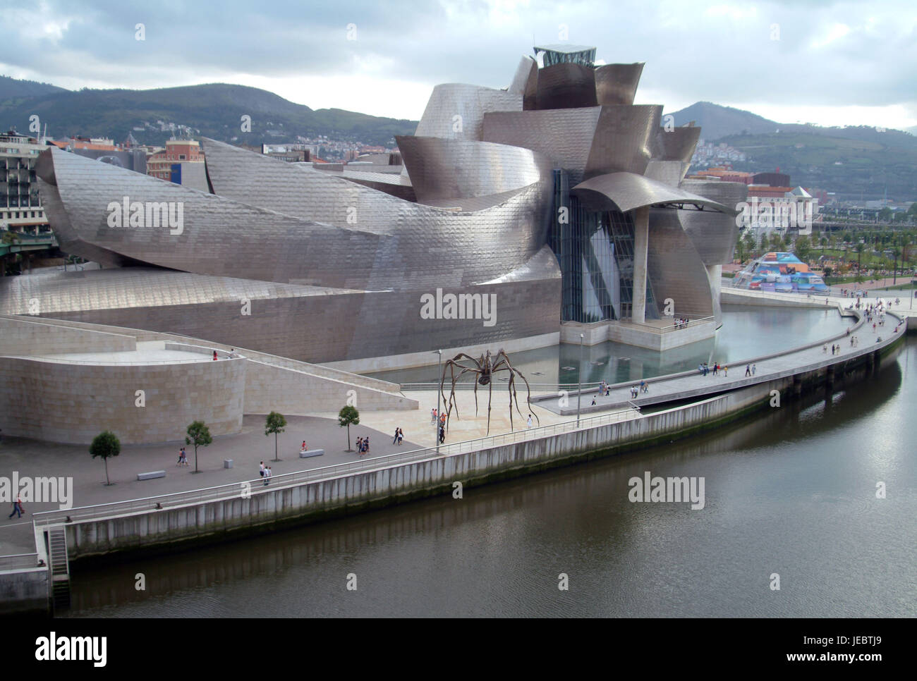 Casa museo Guggen a Bilbao, Spagna, Foto Stock