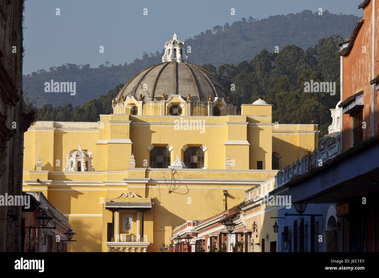 Guatemala Antigua Guatemala, la chiesa e la convenzione La Merced Foto Stock