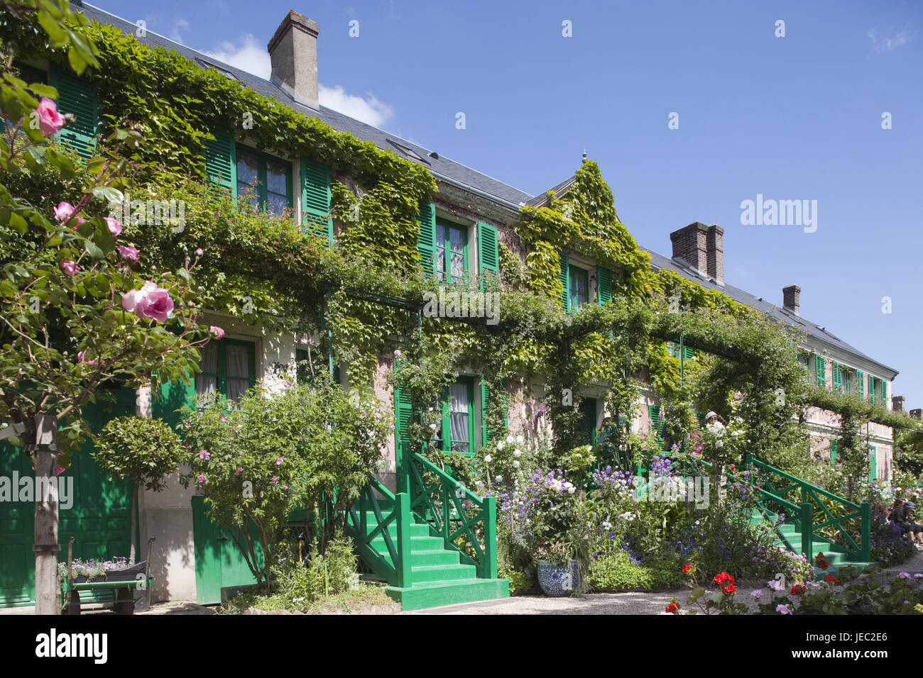 Francia, Normandia, Giverny, la casa di Claude Monet, Foto Stock