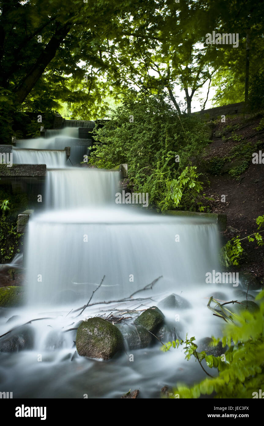 Germania, Amburgo, park, parco, Pianificazione Blomen delle Nazioni Unite, Foto Stock
