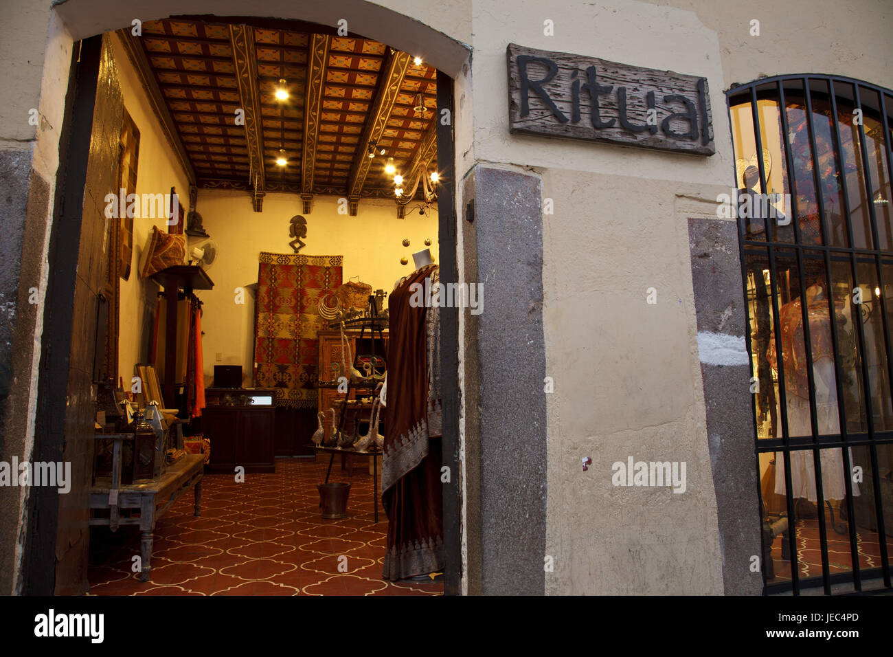 Guatemala Antigua Guatemala, artigianato, business Foto Stock