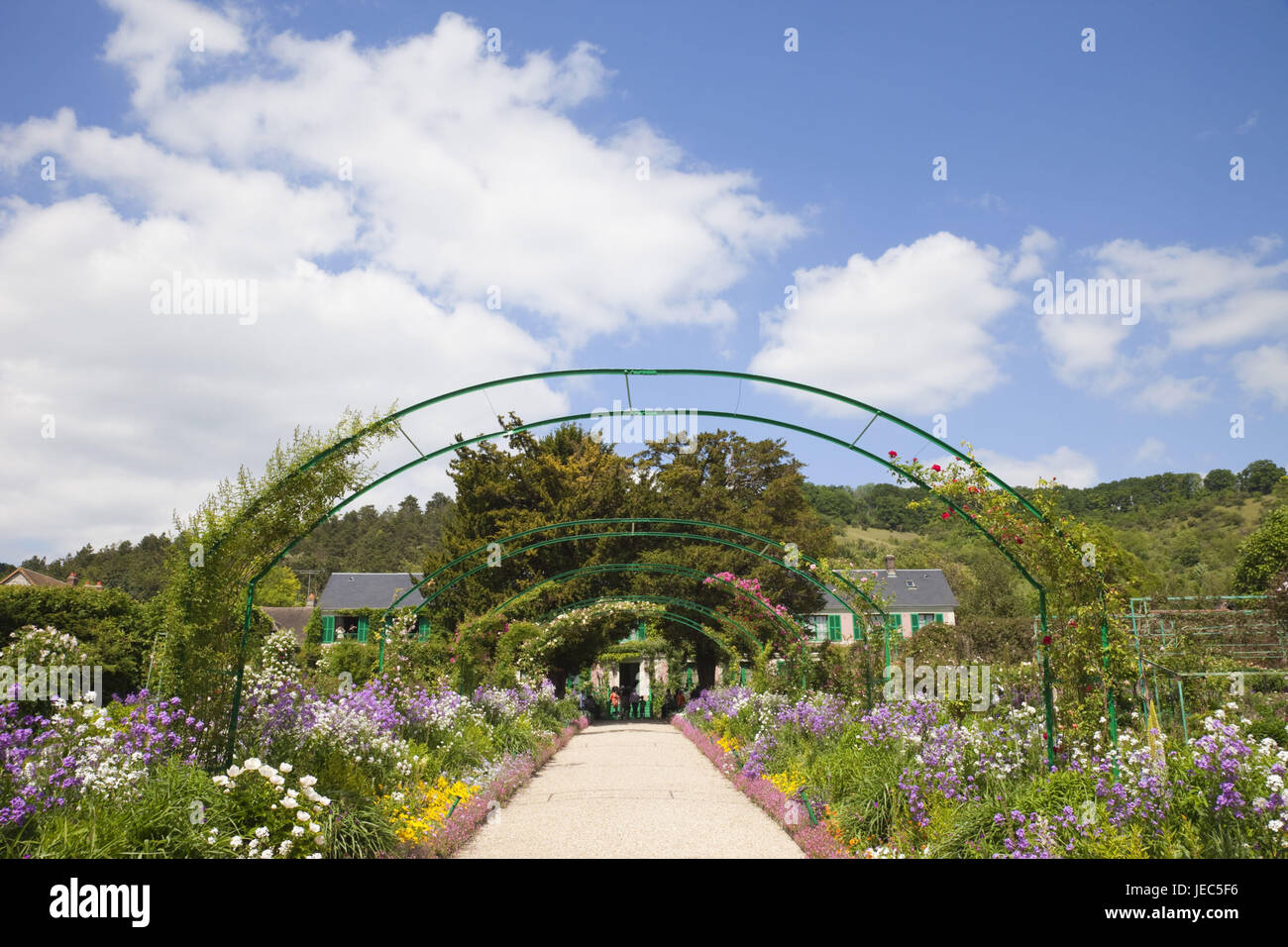 Francia, Normandia, Giverny, il giardino di Monet, Foto Stock