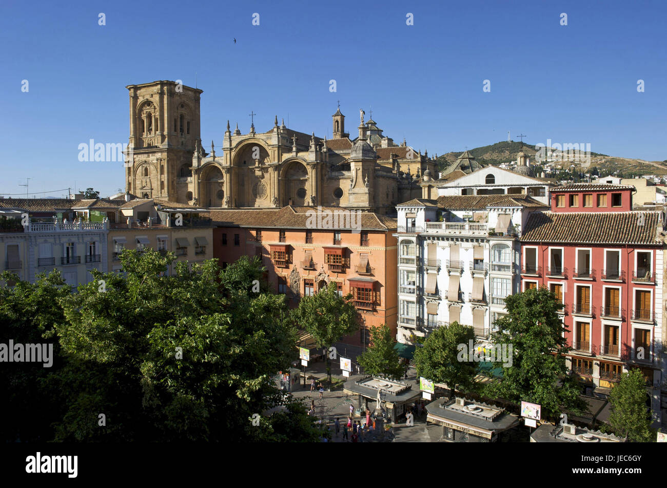 Spagna, Andalusia, Granada, cattedrale, Bib-Rambla spazio, Foto Stock