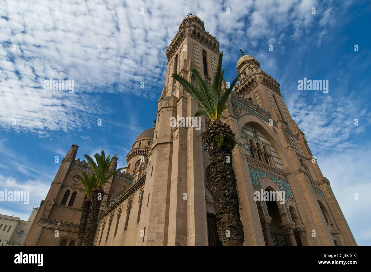 Basilica di pezzo Agostino e Hippone in Annaba, Algeria, Africa Foto Stock