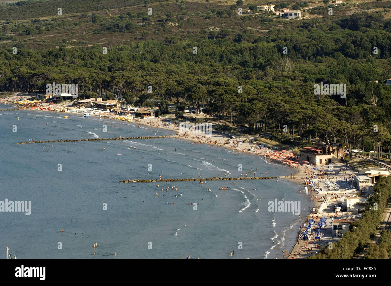 Francia, Corsica Calvi, spiaggia, Foto Stock
