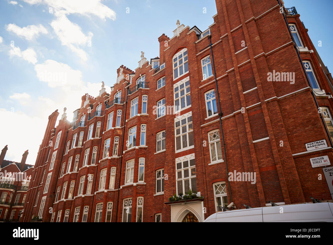 Chiltern Street, London, Regno Unito Foto Stock