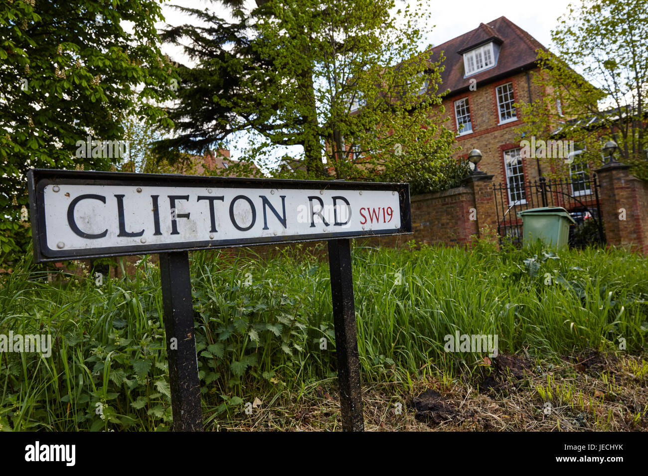Clifton Road, London, Regno Unito Foto Stock