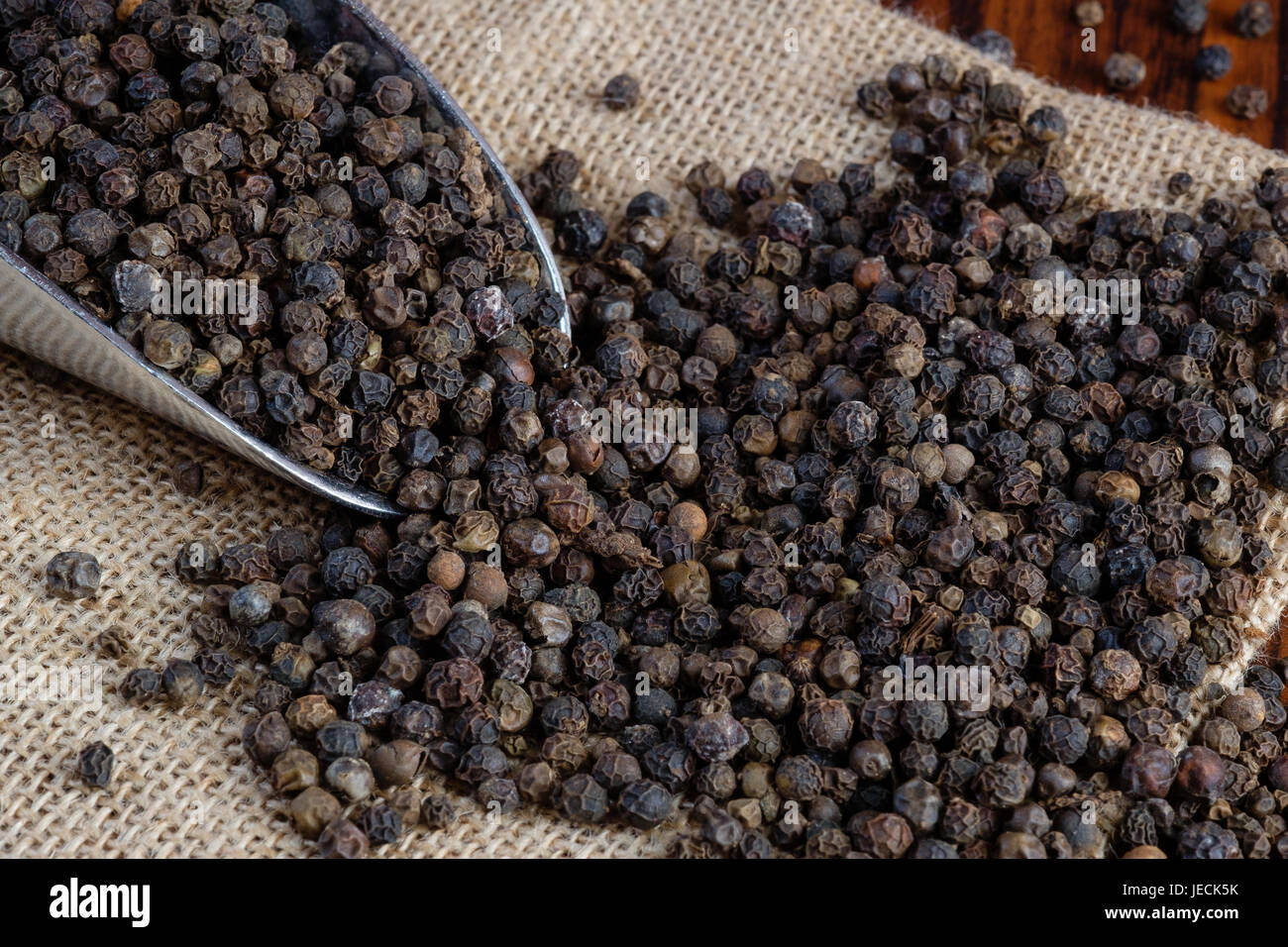 Nero semi di Peppe Foto Stock