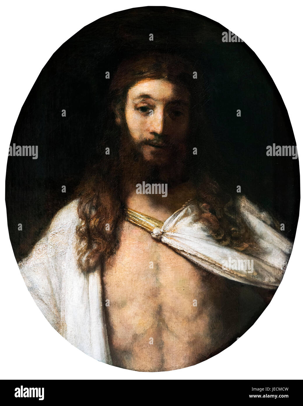 Il Cristo risorto da Rembrandt van Rijn (1606-1669), 1661 Foto Stock