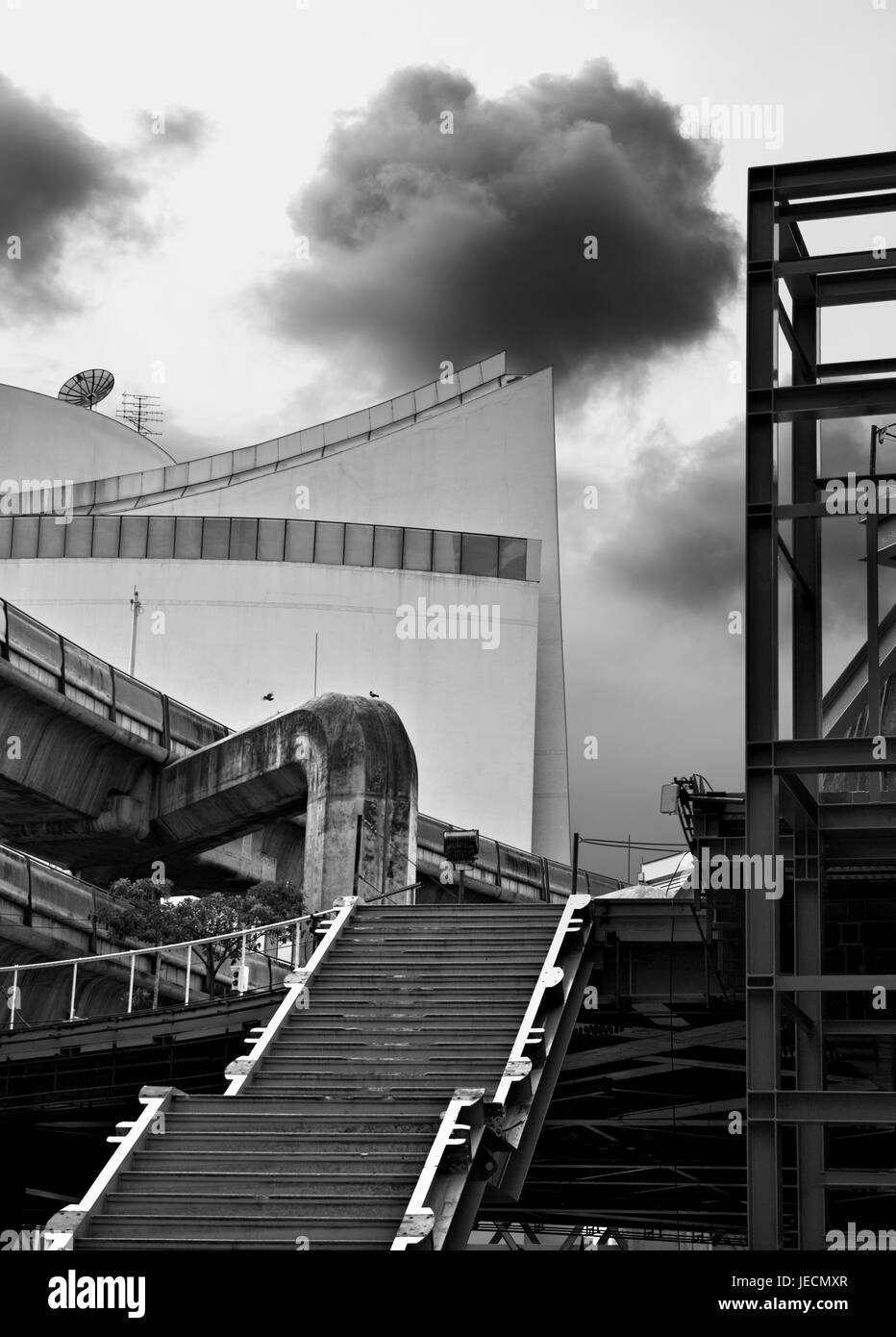 Scale e costruzione di Bangkok Foto Stock