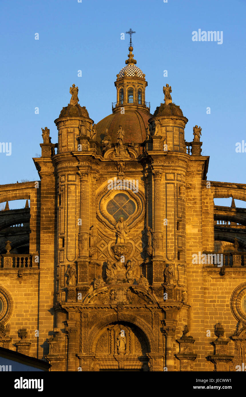 Spagna, Andalusia, provincia di Cadiz, Jerez de la Frontera, Cattedrale di Jerez de la Frontera, Foto Stock