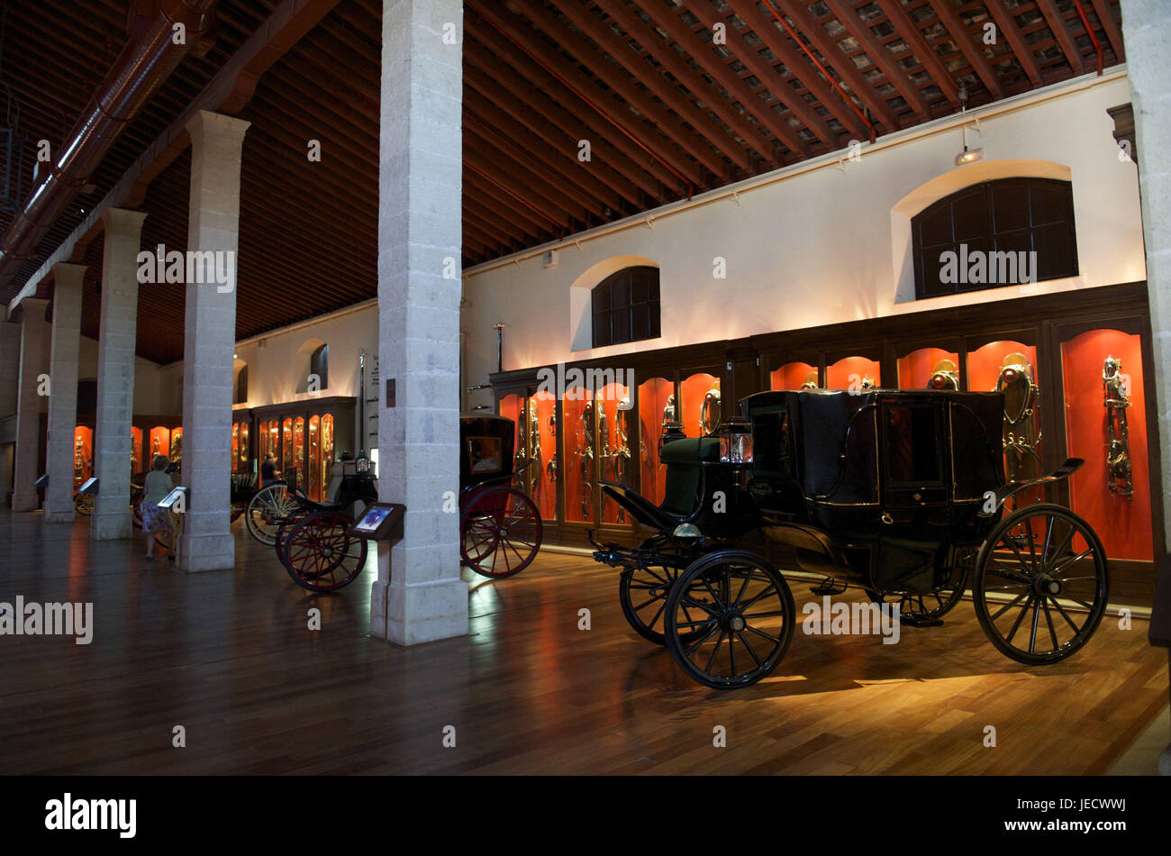 Spagna, Andalusia, provincia di Cadiz, Jerez de la Frontera, museo del regio-andaluso accademia di equitazione, Foto Stock