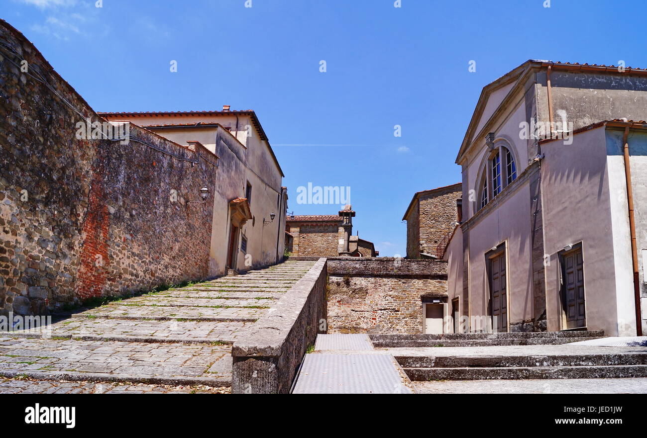 Monastero di San Francesco a Fiesole. Toscana, Italia Foto Stock