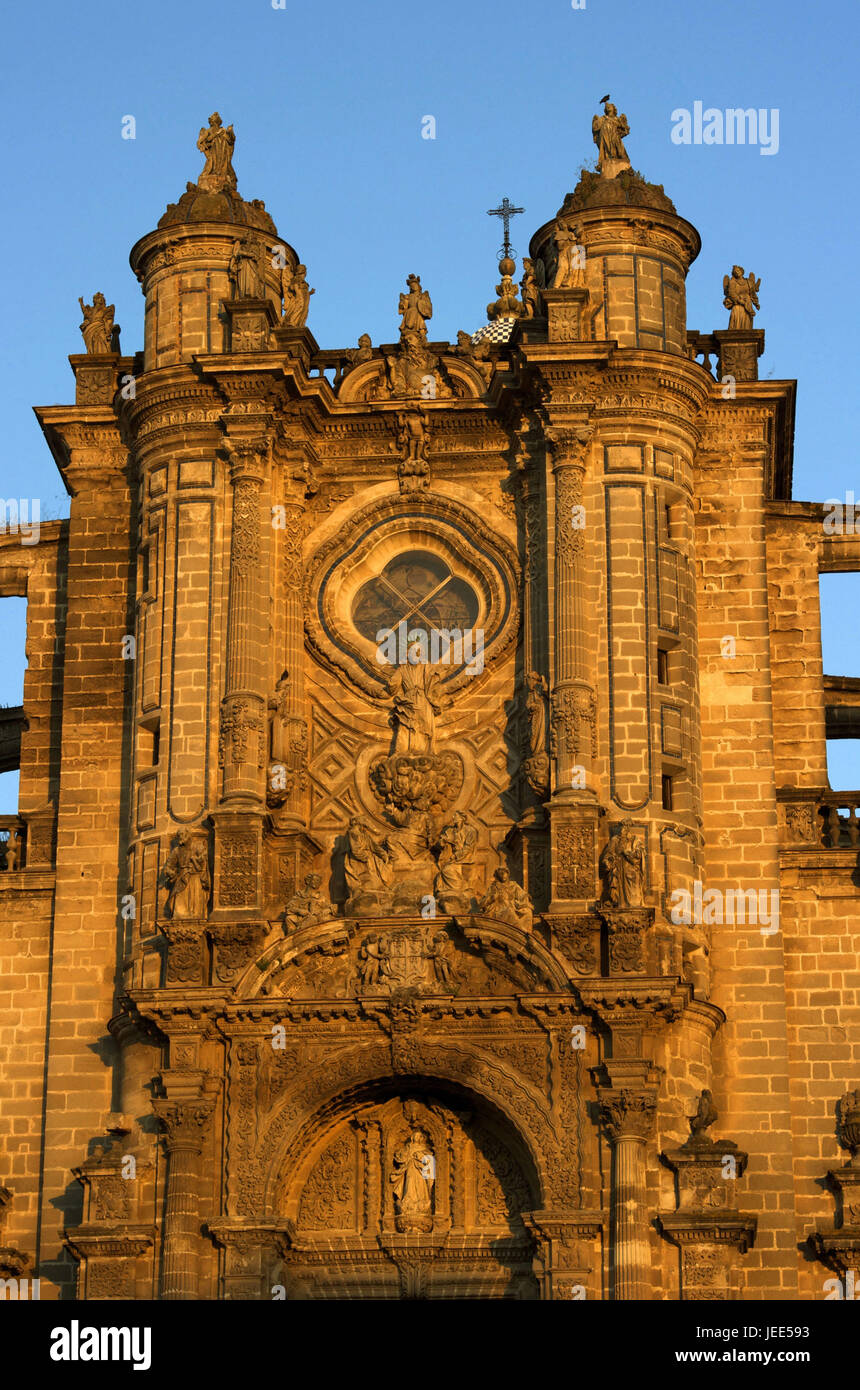 Spagna, Andalusia, provincia di Cadiz, Jerez de la Frontera, Cattedrale di Jerez de la Frontera, Foto Stock