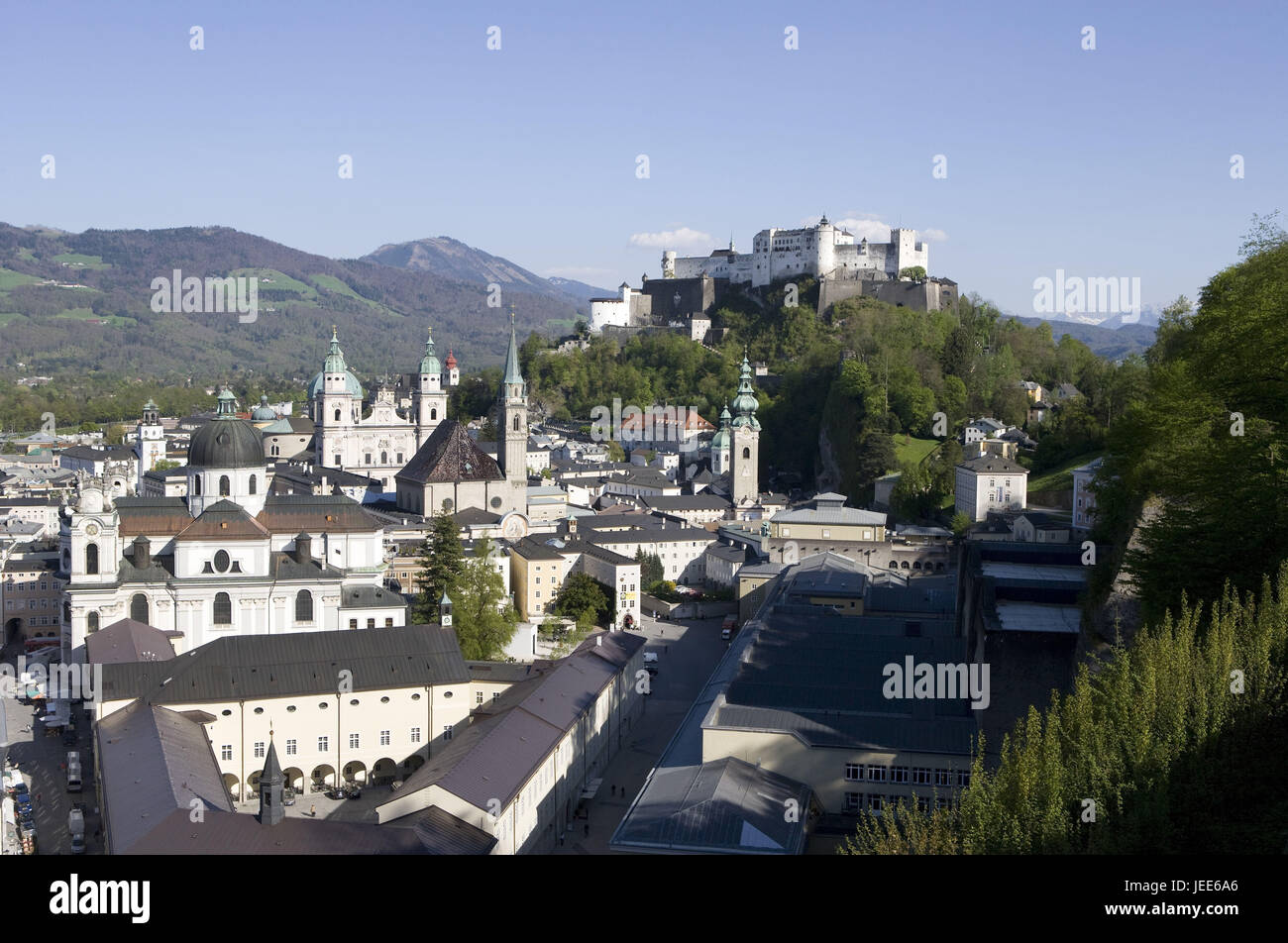 Austria, Salisburgo, townscape, Foto Stock