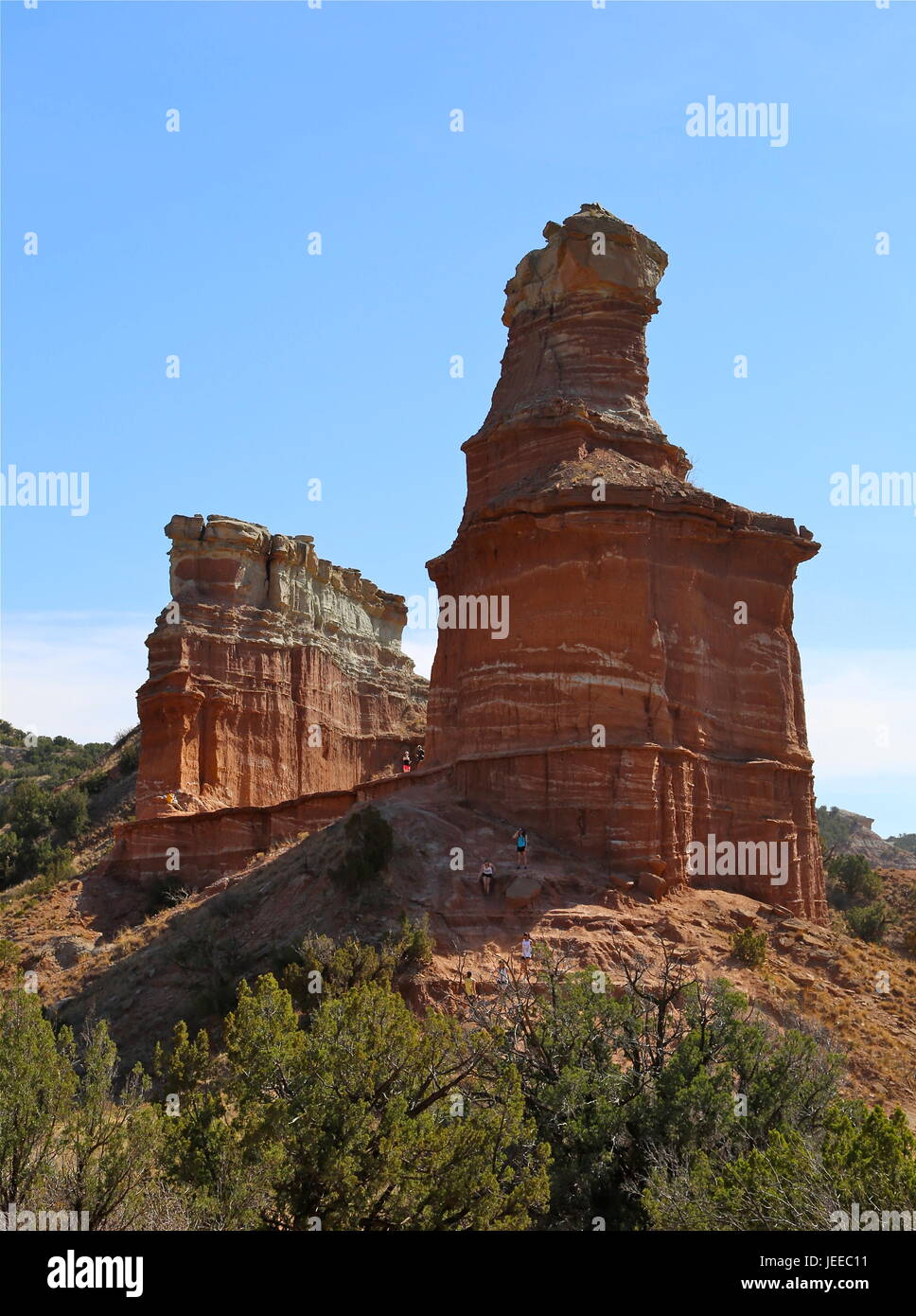 Palo Duro Canyon faro Foto Stock