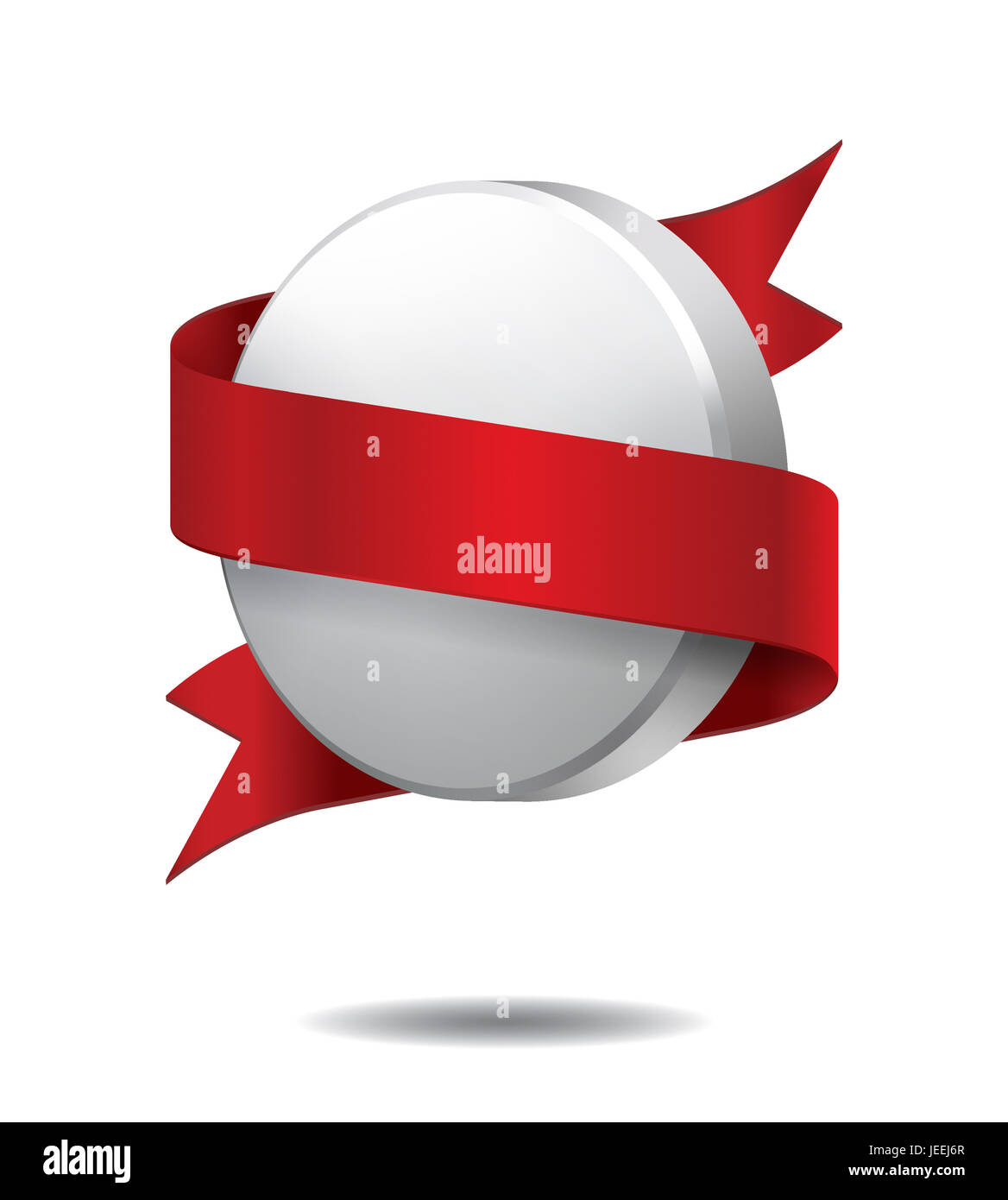 Pharma vitamina pillola medica con nastro vincente Foto Stock