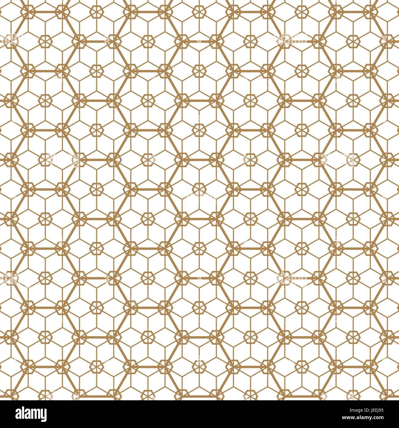 Modello giapponese dello sfondo. Oro vettore geometrico. Illustrazione Vettoriale