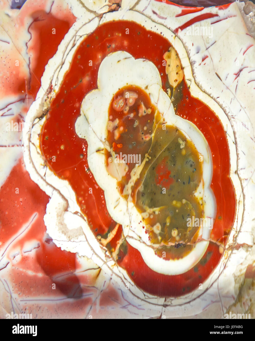 Minerale di agata Foto Stock