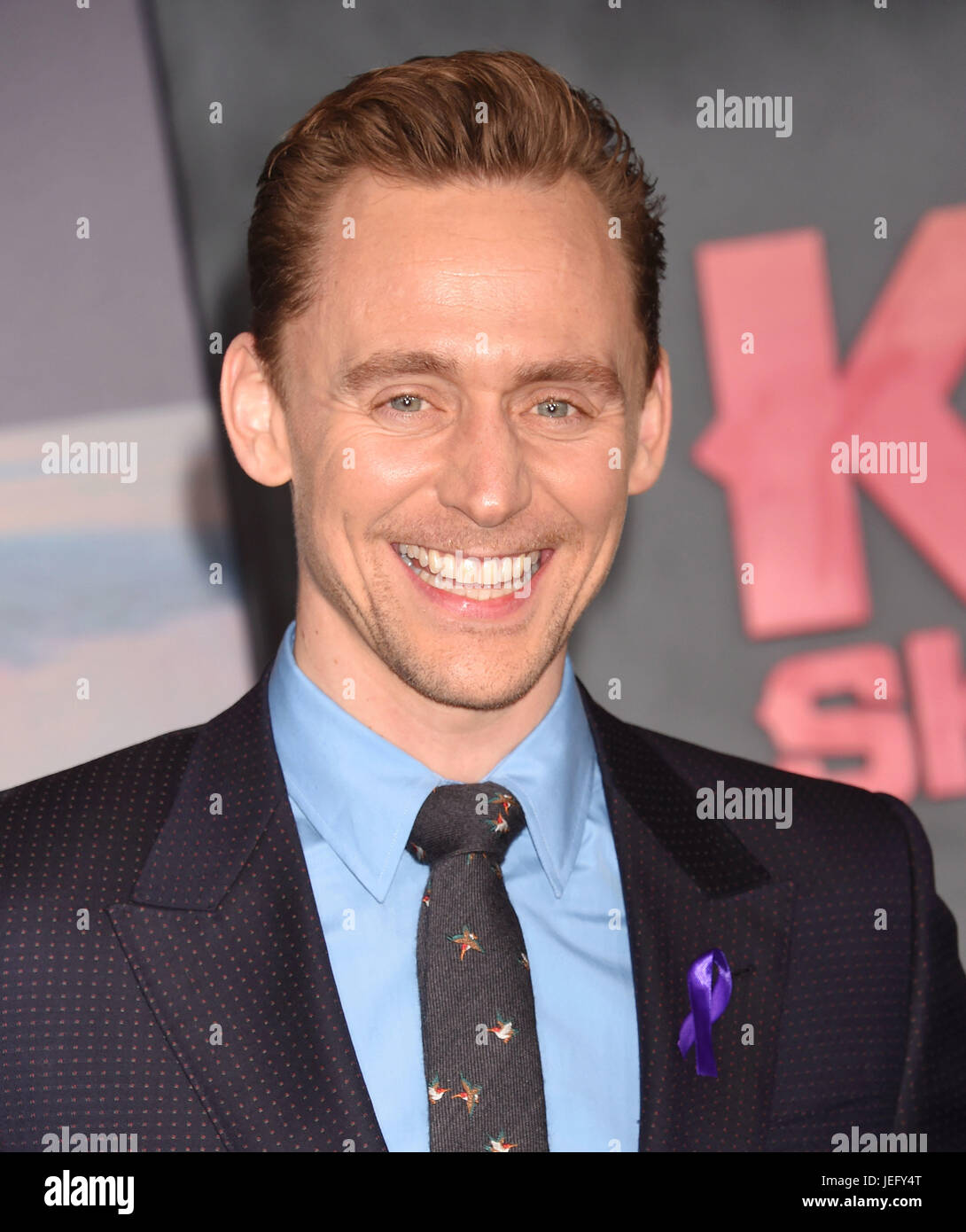 TOM HIDDELSTON film inglese attore nel marzo 2015. Foto : Jeffrey Mayer Foto Stock