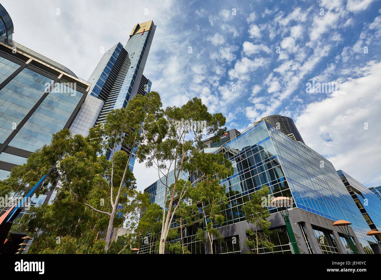 Eureka Tower, Melbourne, Southbank Foto Stock