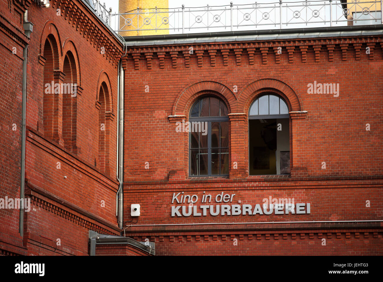 Kino in der Kulturbrauerei - cinema nella Kulturbrauerei in Berlin Prenzlauer Berg, Germania Foto Stock