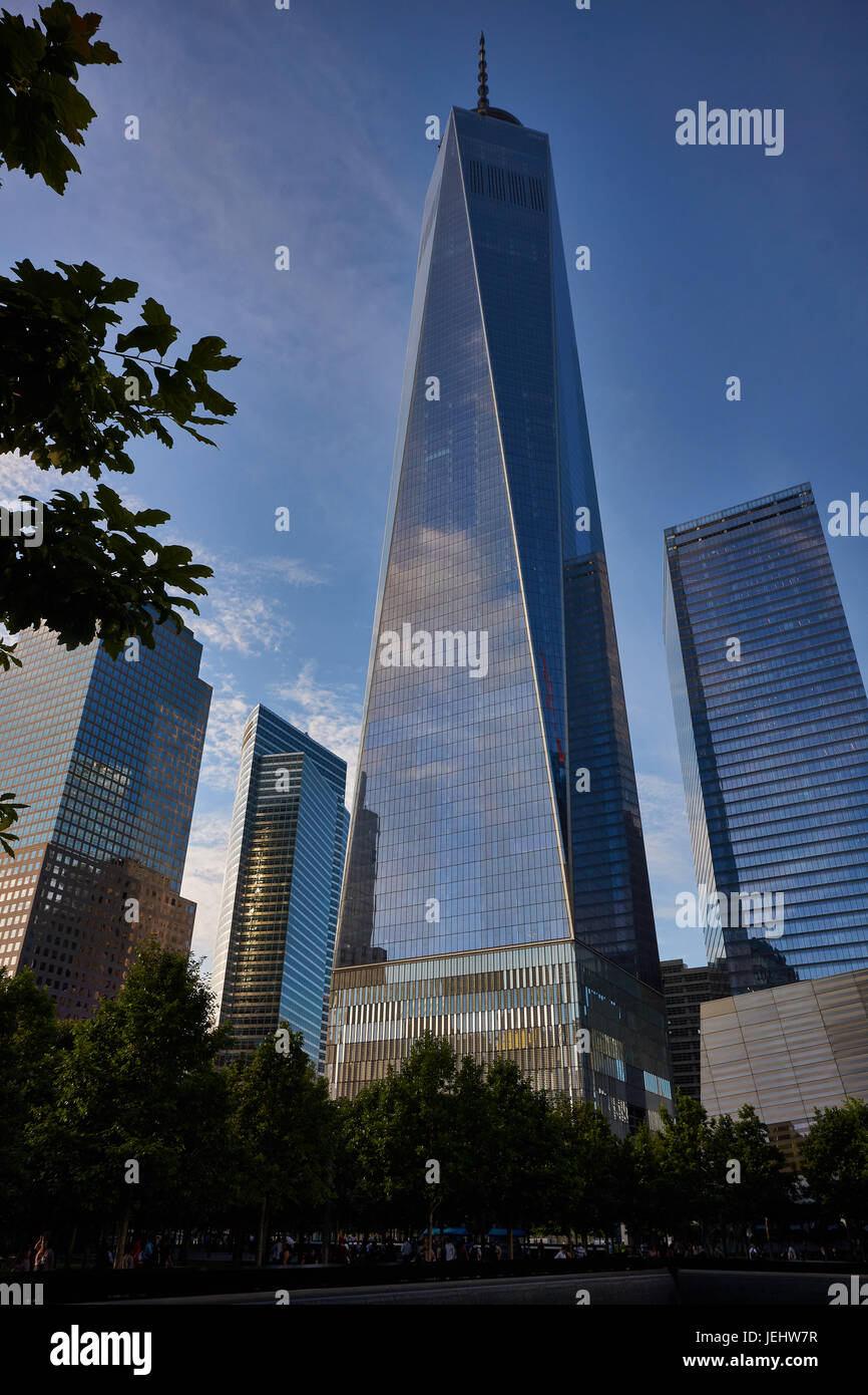 One World Trade Center, Freedom Tower, New York, Stati Uniti d'America Foto Stock