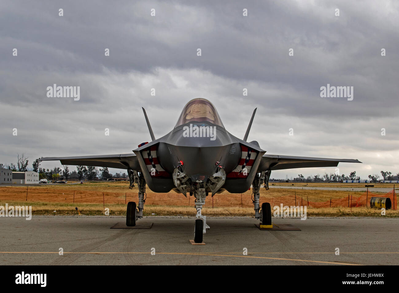 Velivolo F-35 Lightning jet stealth fighter Foto Stock