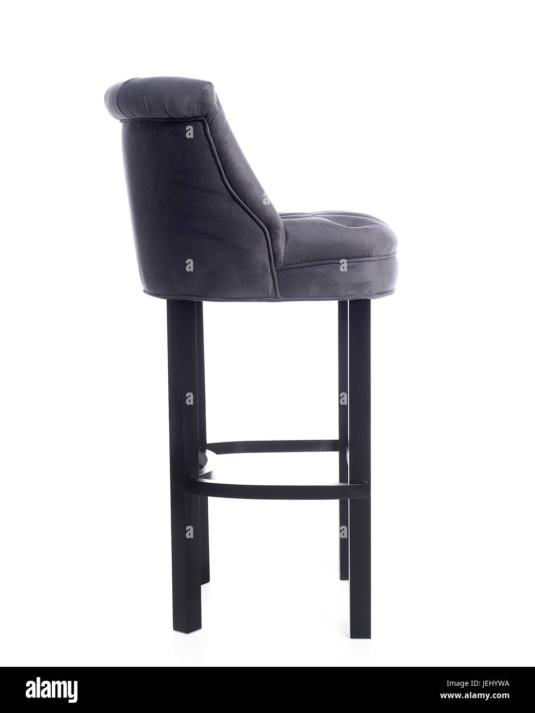 Luxury sovrastata bar sedia, quattro gambe, isolato su sfondo bianco Foto Stock