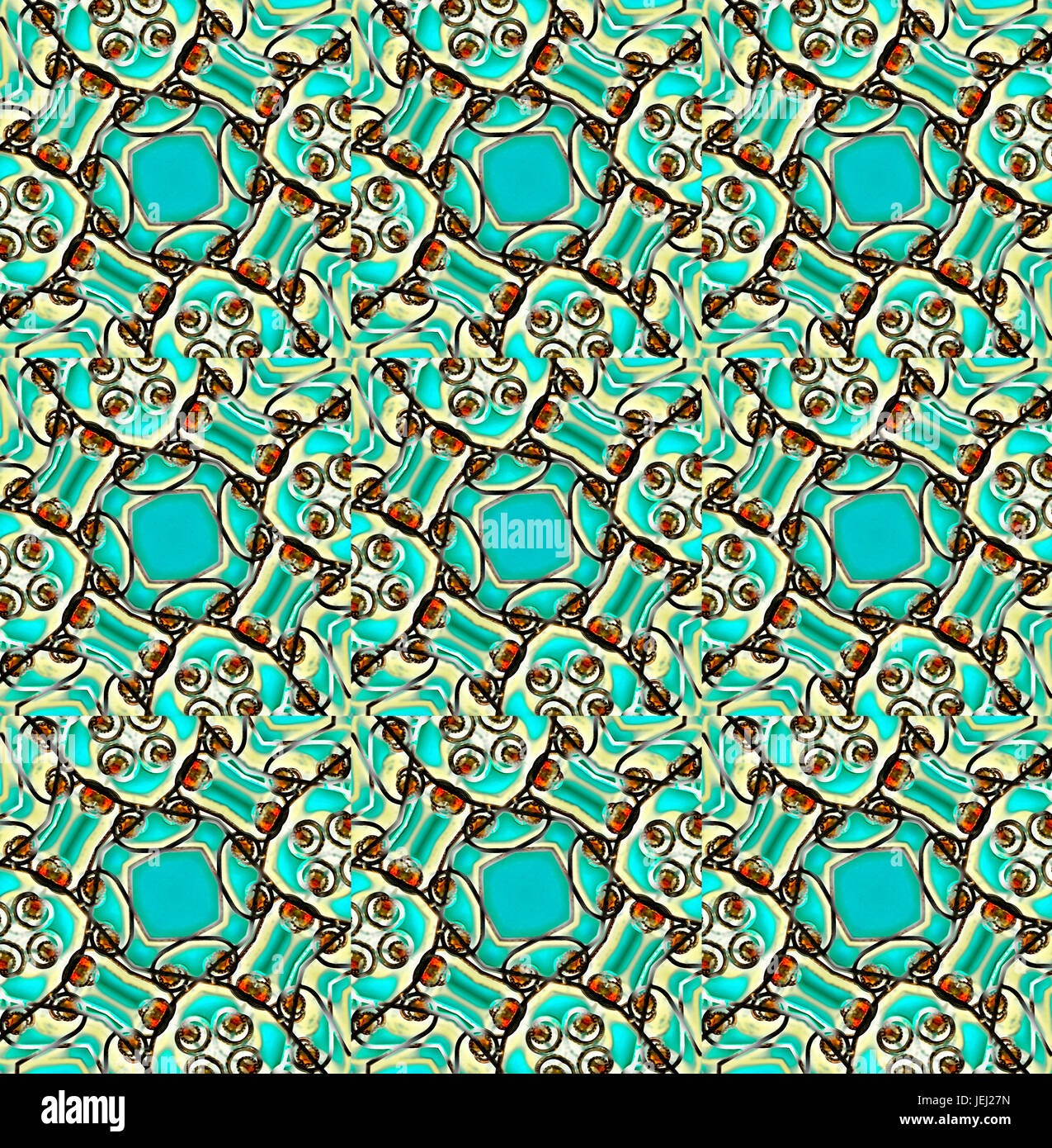 Abstract pattern digitale Foto Stock