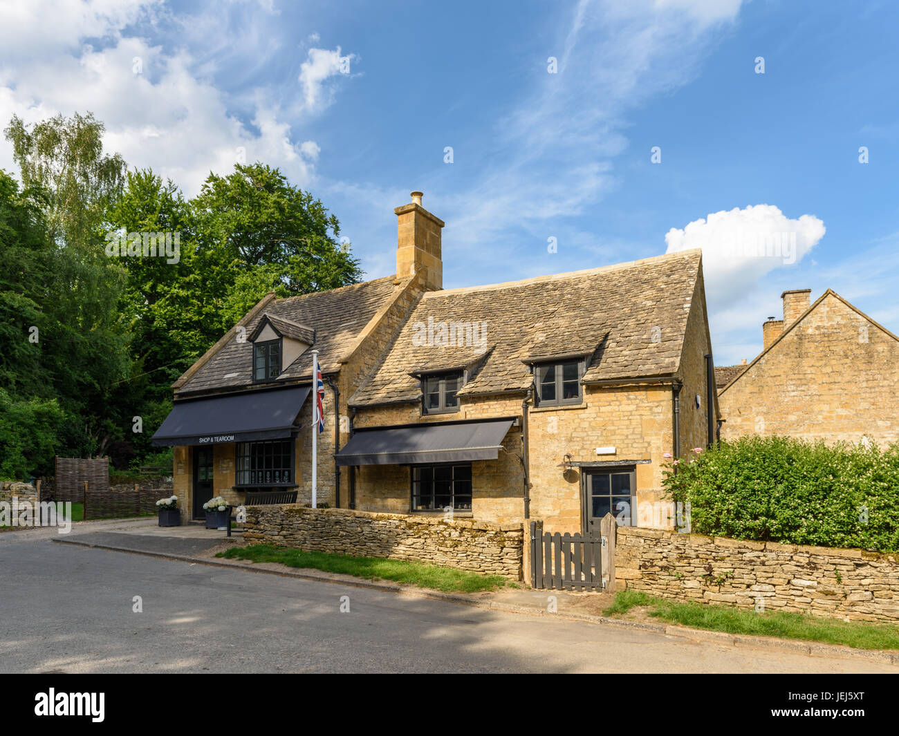 Shop & Sala da tè, Tempio Guiting, Cotswolds, REGNO UNITO Foto Stock