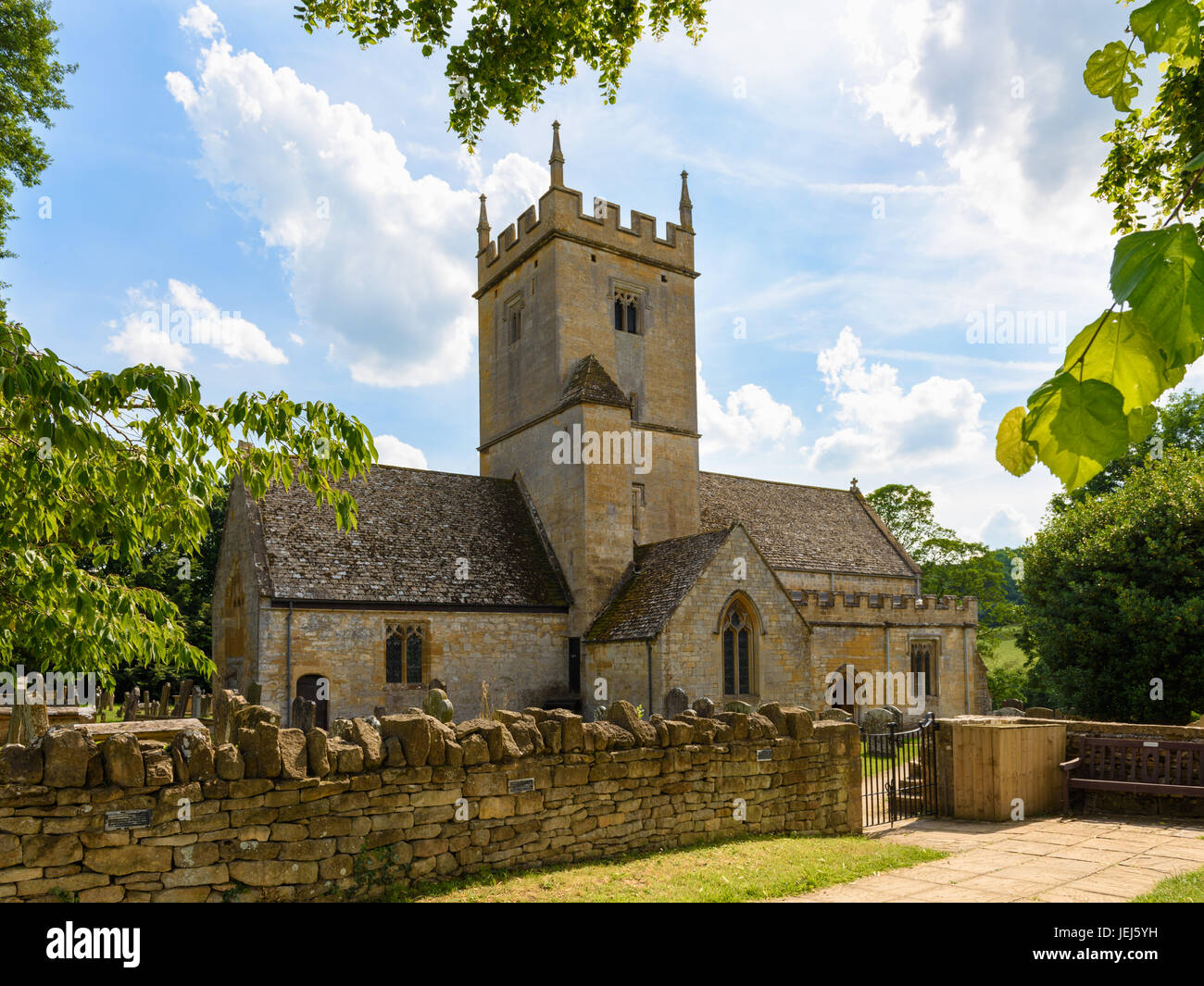 San Eadburgha la Chiesa, Broadway, Cotswolds, REGNO UNITO Foto Stock