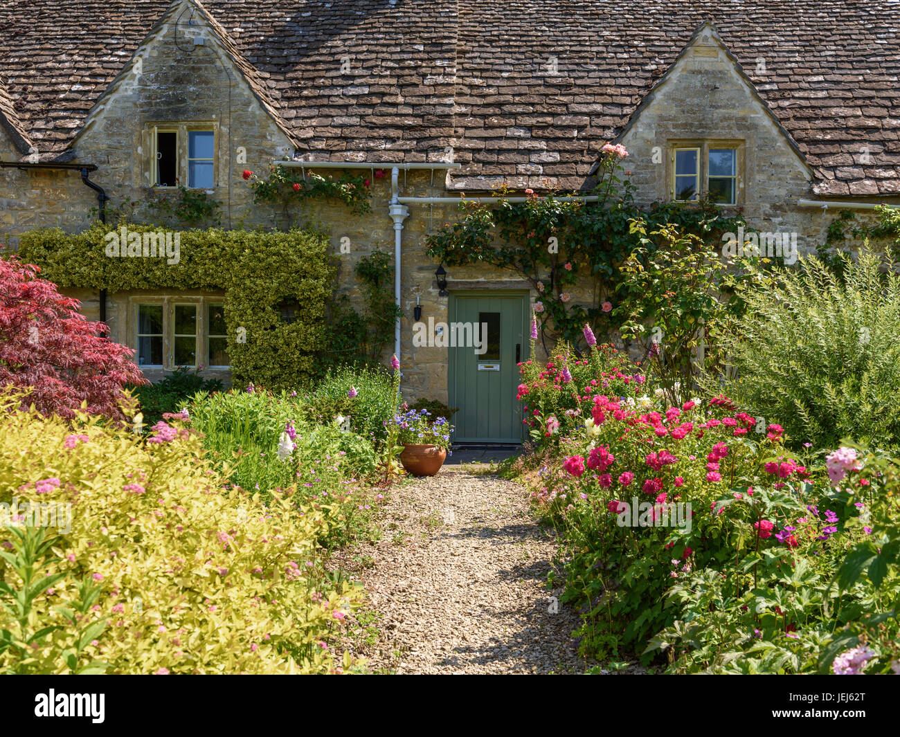 Bibury, Cotswolds, REGNO UNITO Foto Stock