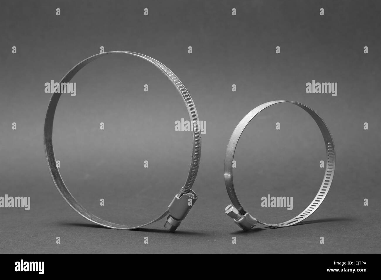 Fascette ferma-cavo Foto Stock