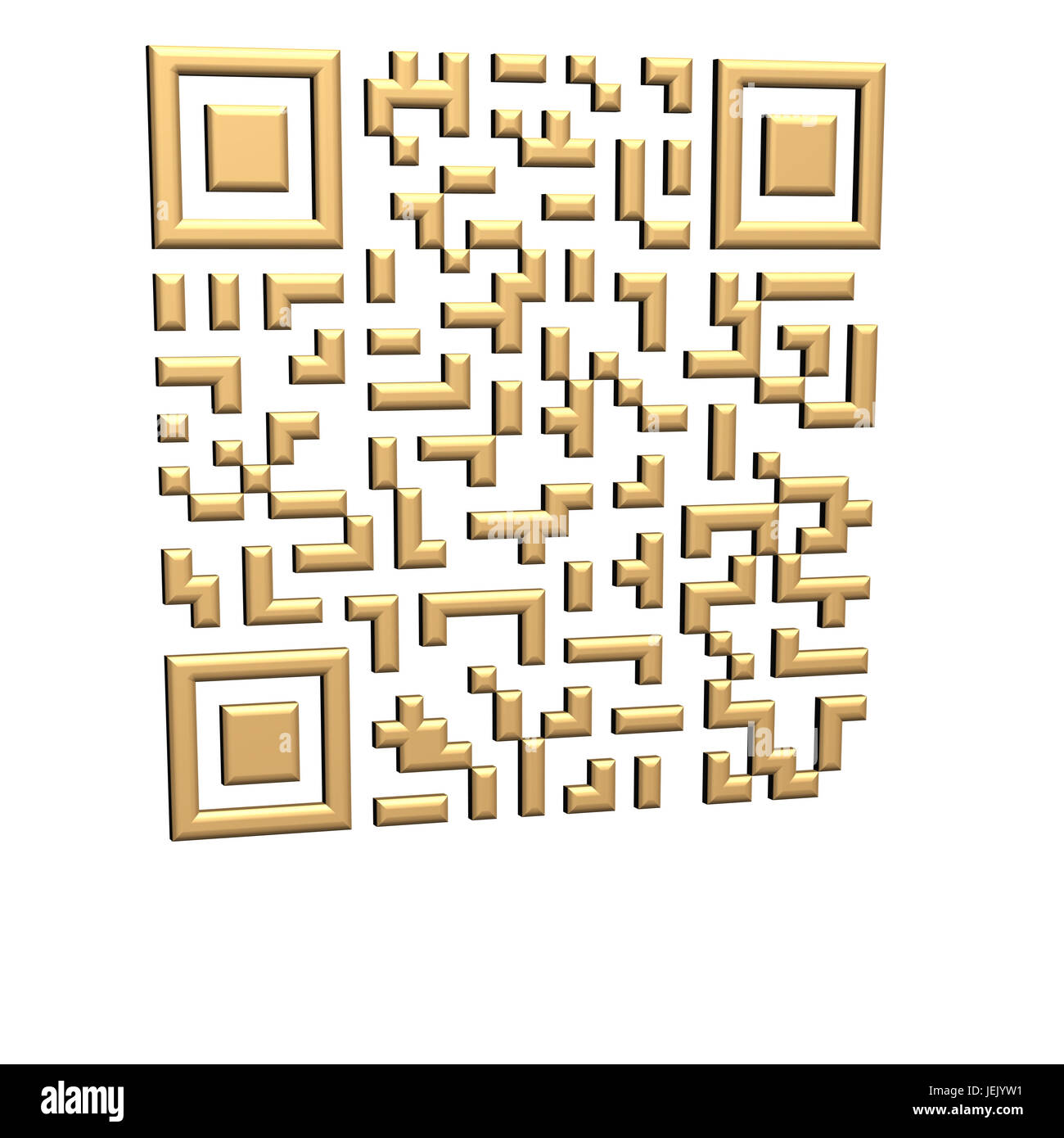 Concetto di codice QR Foto Stock