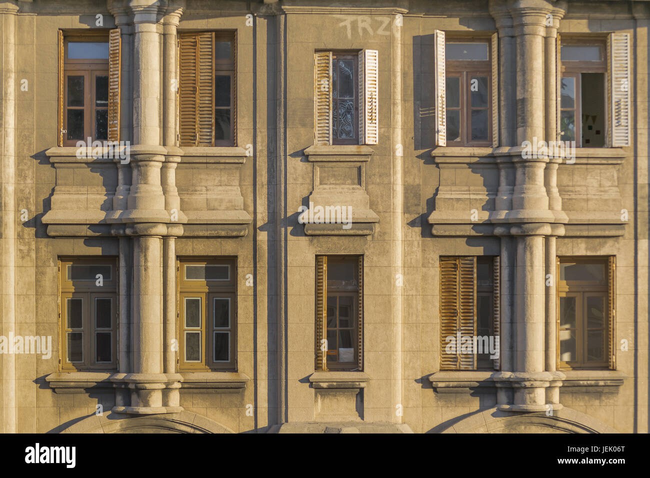 Montevideo Landmark Palacio Palazzo Salvo Foto Stock