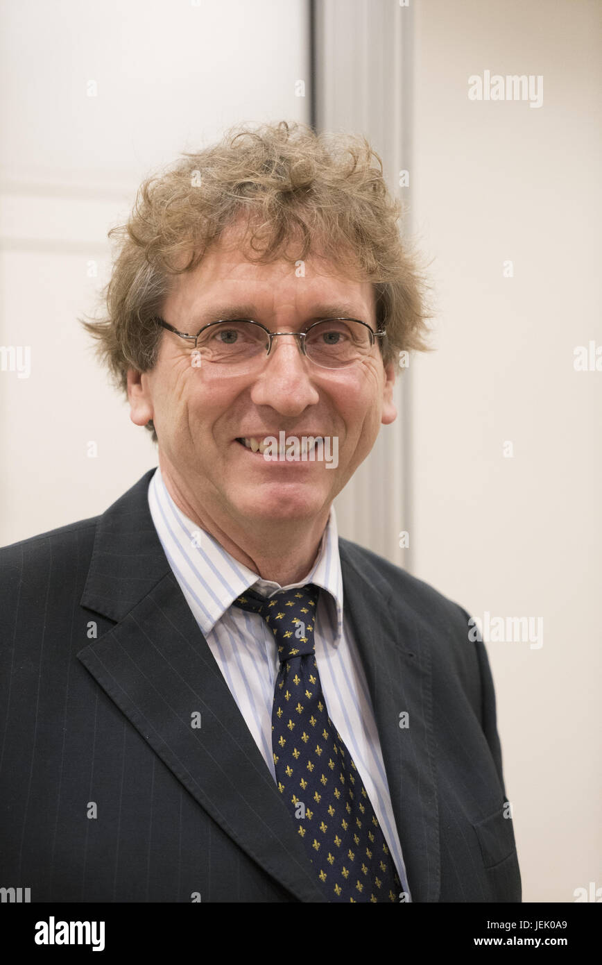 Il prof. Il dott. Michael Braungart Foto Stock