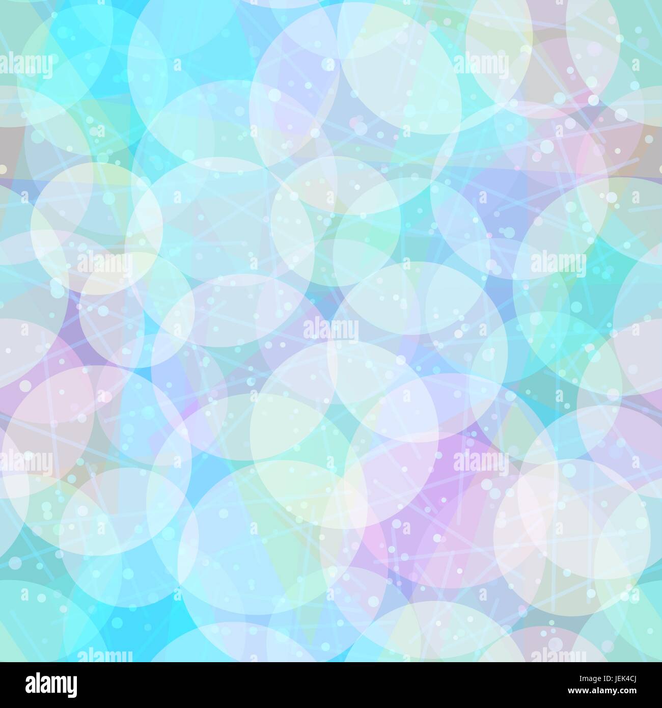 Seamless Abstract Sfondo piastrelle e colorati di figure geometriche, cerchi e anelli. Eps10, contiene i lucidi. Vettore Illustrazione Vettoriale