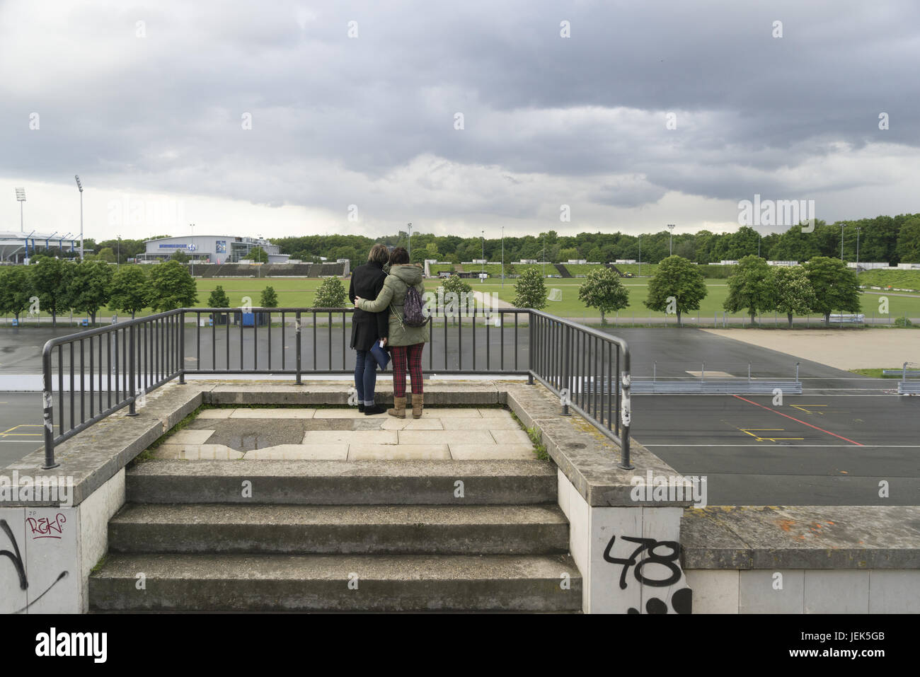 Terzo Reich partito Rally motivi Foto Stock