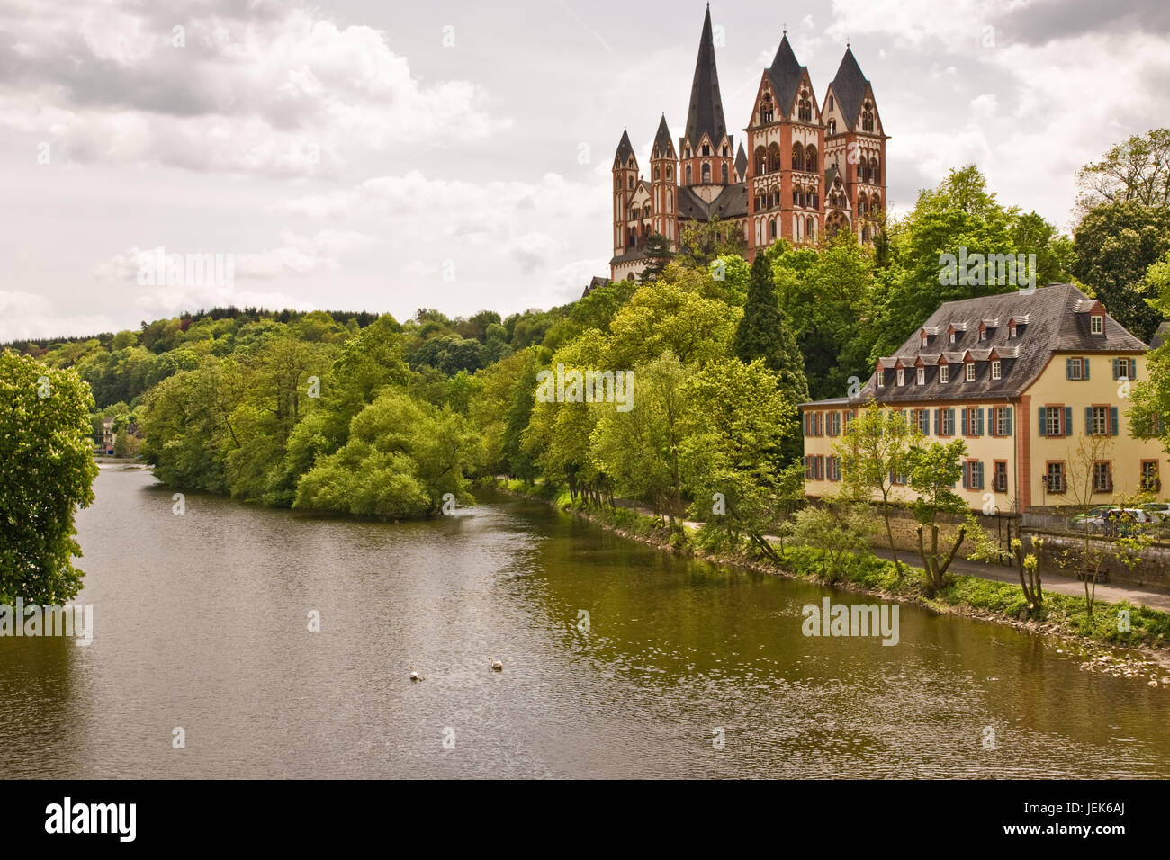 Cattedrale Limburger, Limburg sul Lahn Foto Stock