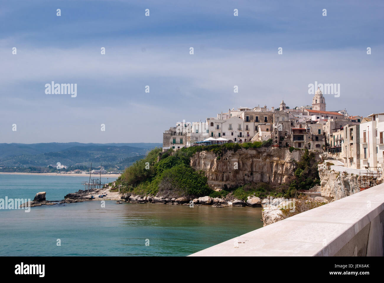 Vieste del Gargano Puglia, Italia, Europa Foto Stock