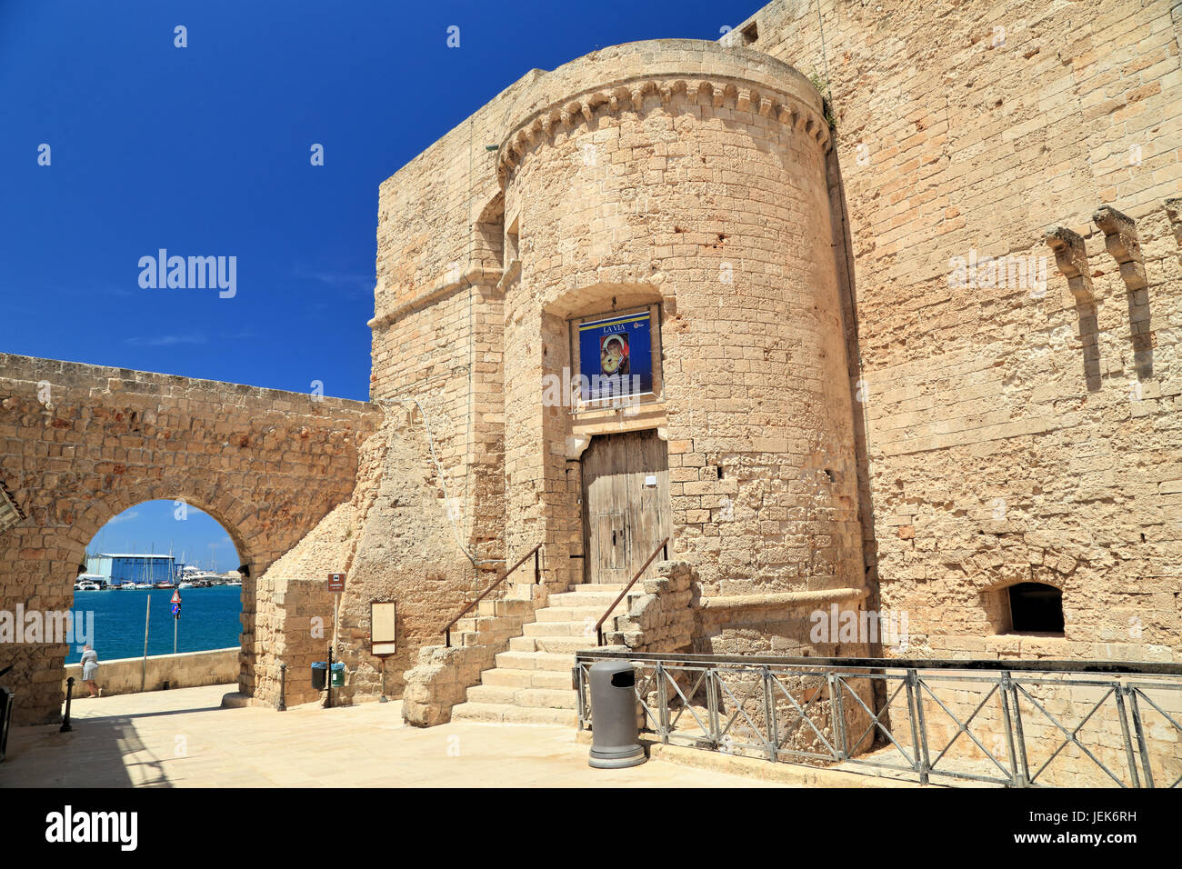 Castello di Carlo V, Monopoli, Puglia sud Italia / Puglia, Italia Foto