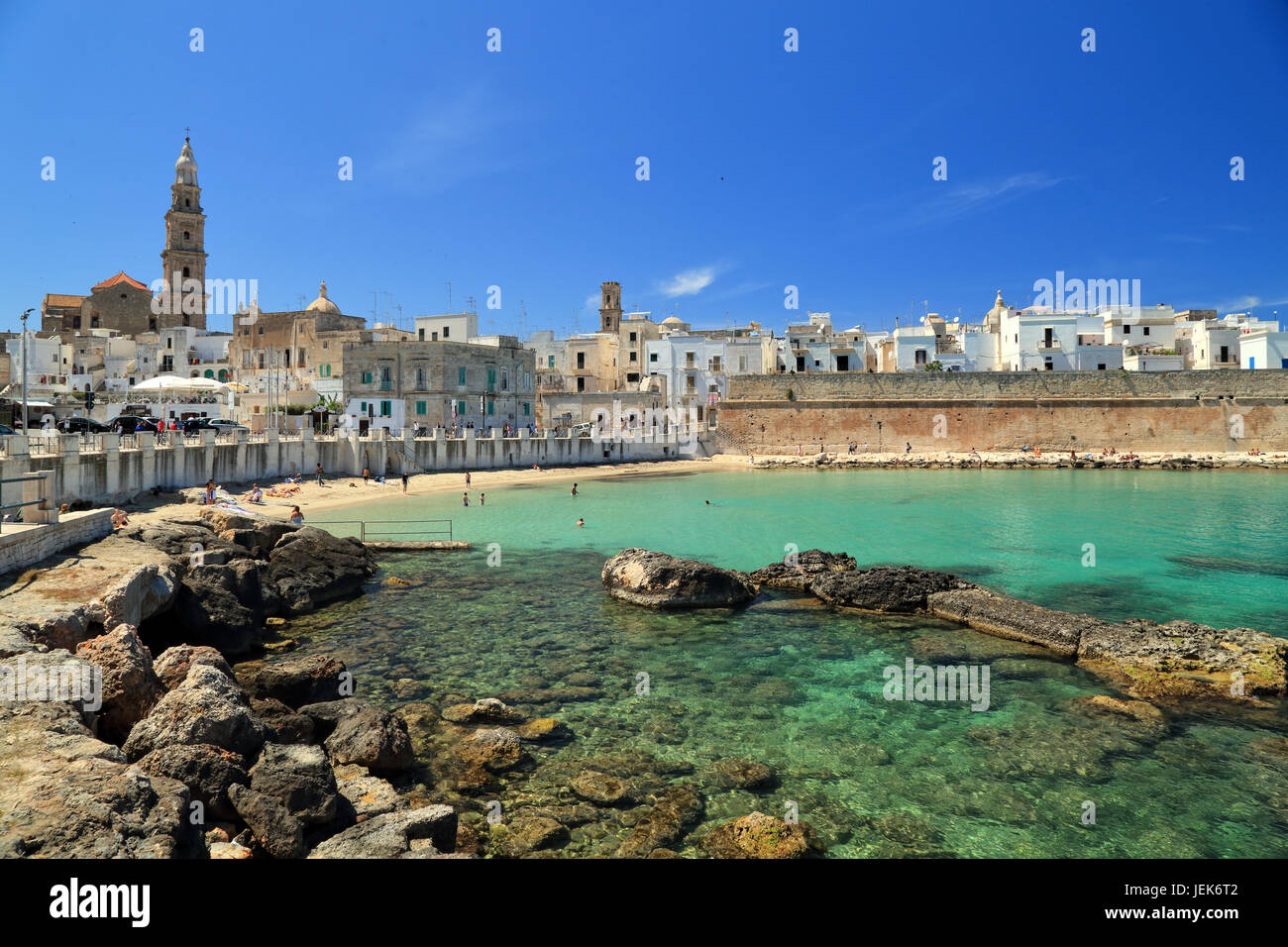 Monopoli Puglia sud Italia / Puglia, Italia Foto Stock
