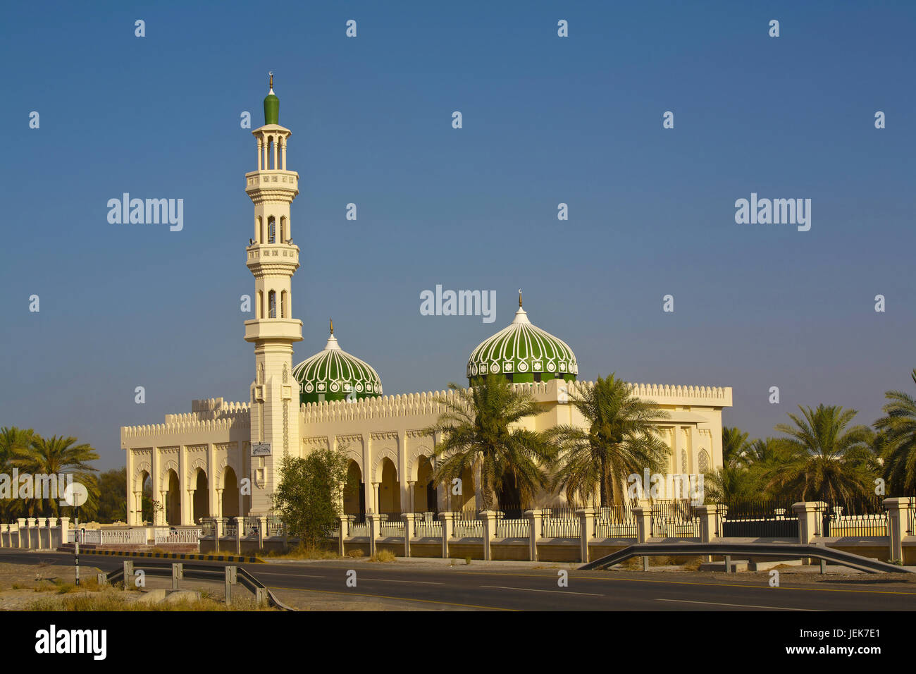 Moschea di la luce della sera Foto Stock