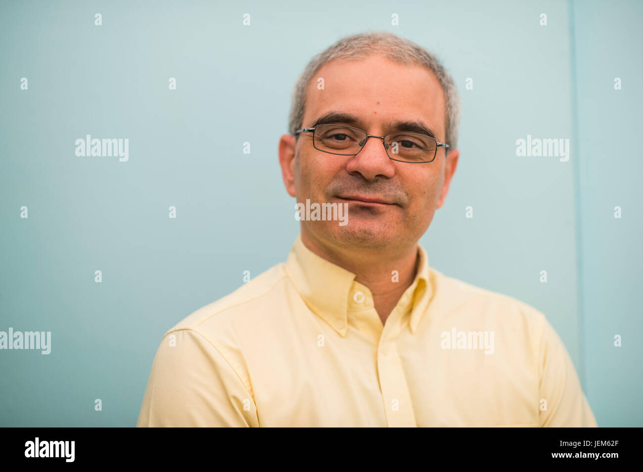 Kevin Laland , professore di comportamentale e di biologia evolutiva dell'Università di St Andrews. I suoi libri comprendono 'arwin Unfinshed Symphony', 'sociale apprendimento: un'introduzione ai meccanismi, metodi e modelli 'e 'nicchia Costruzione: Il processo trascurate in evoluzione". Che appare al 2017 Hay Festival della letteratura e delle arti, Hay on Wye, Wales UK Foto Stock