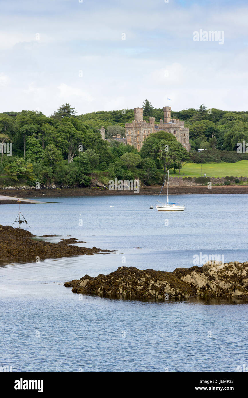 Il castello di Lews e motivi, Stornoway, isola di Lewis, Western Isles, Ebridi Esterne, Scotland, Regno Unito Foto Stock