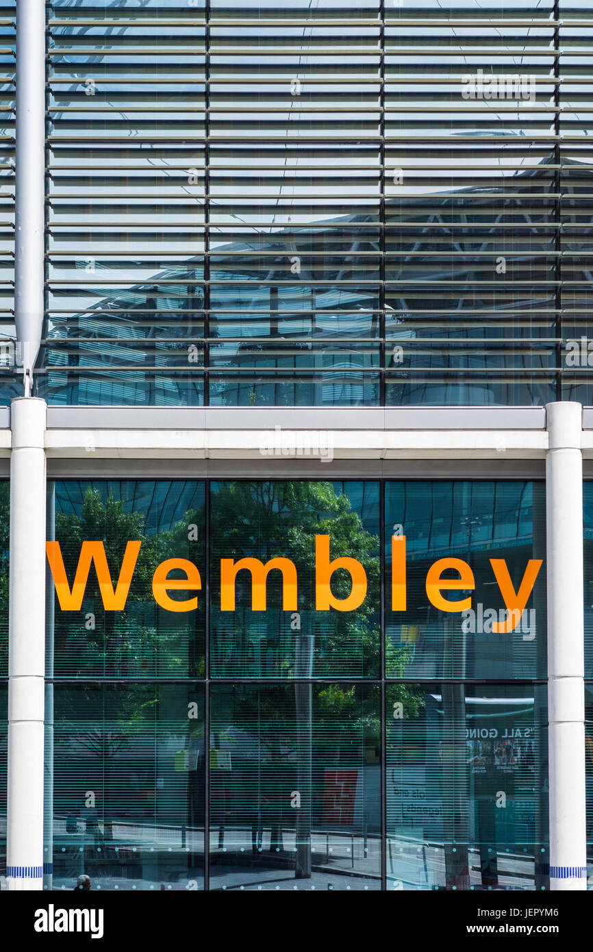 Wembley Park progetto di rigenerazione, Borough di Brent a Londra, Inghilterra, Regno Unito Foto Stock