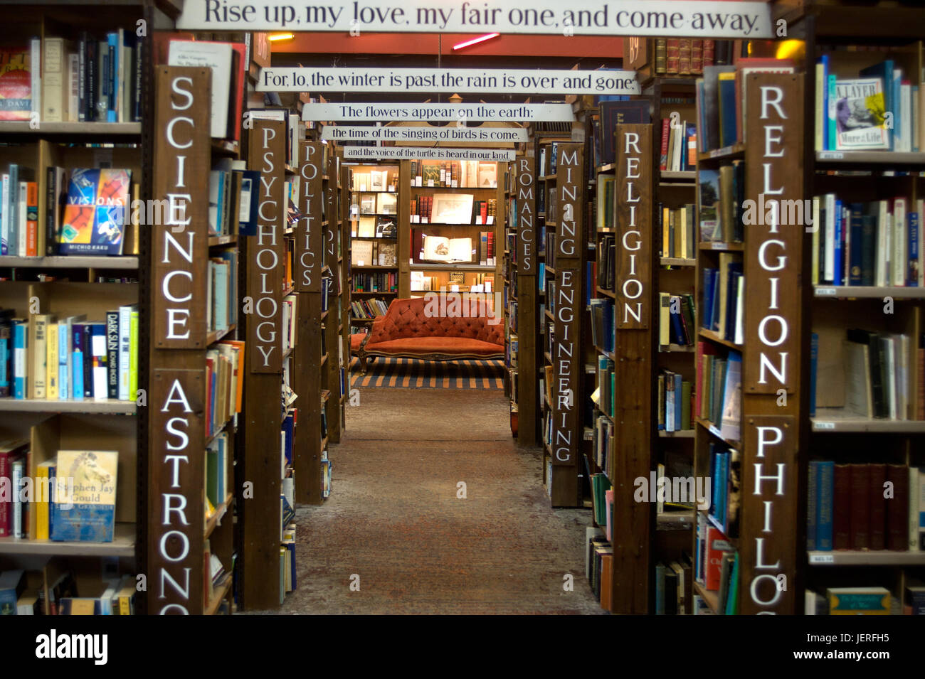 Il baratto libri, Alnwick Foto Stock