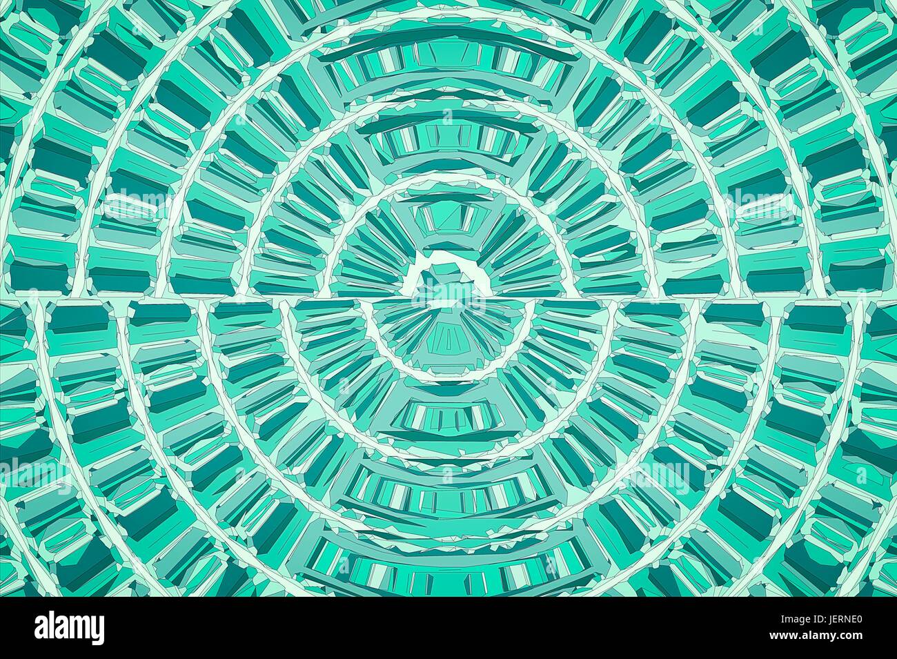 Verde disegno astratto sfondo Foto Stock